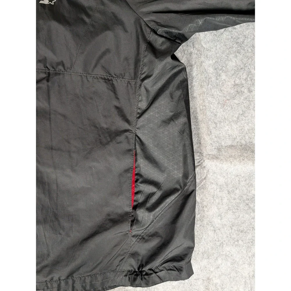 Starter‎ Black Lightweight Full Zip Jacket Men's Athletic Windbreaker